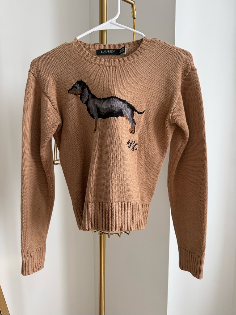 Ralph Lauren pup sweater